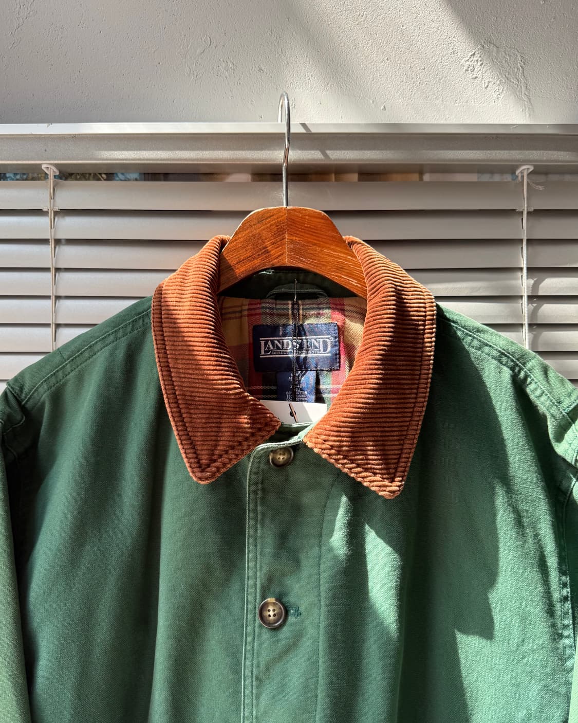 LANDS END 90s cornerstone 헤비 컨버스 워크자켓 상품이미지4