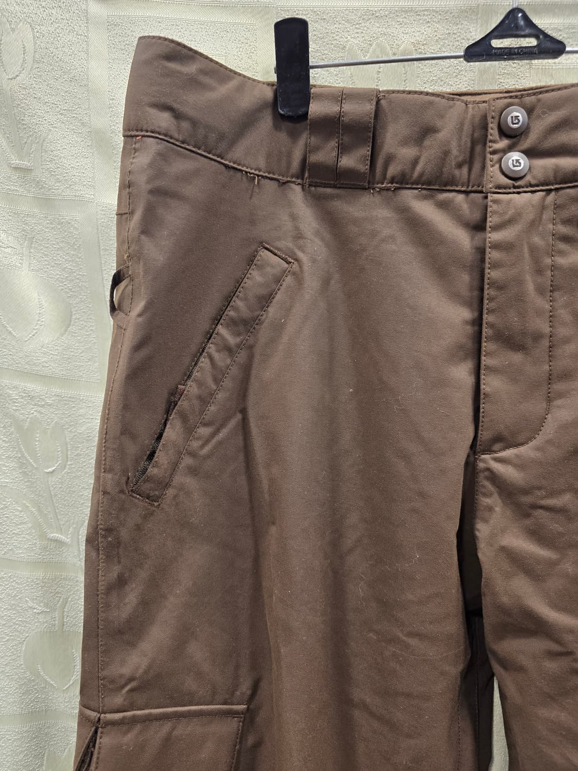 버튼 burton 스노우보드 카고 팬츠 M 브라운 상품이미지2