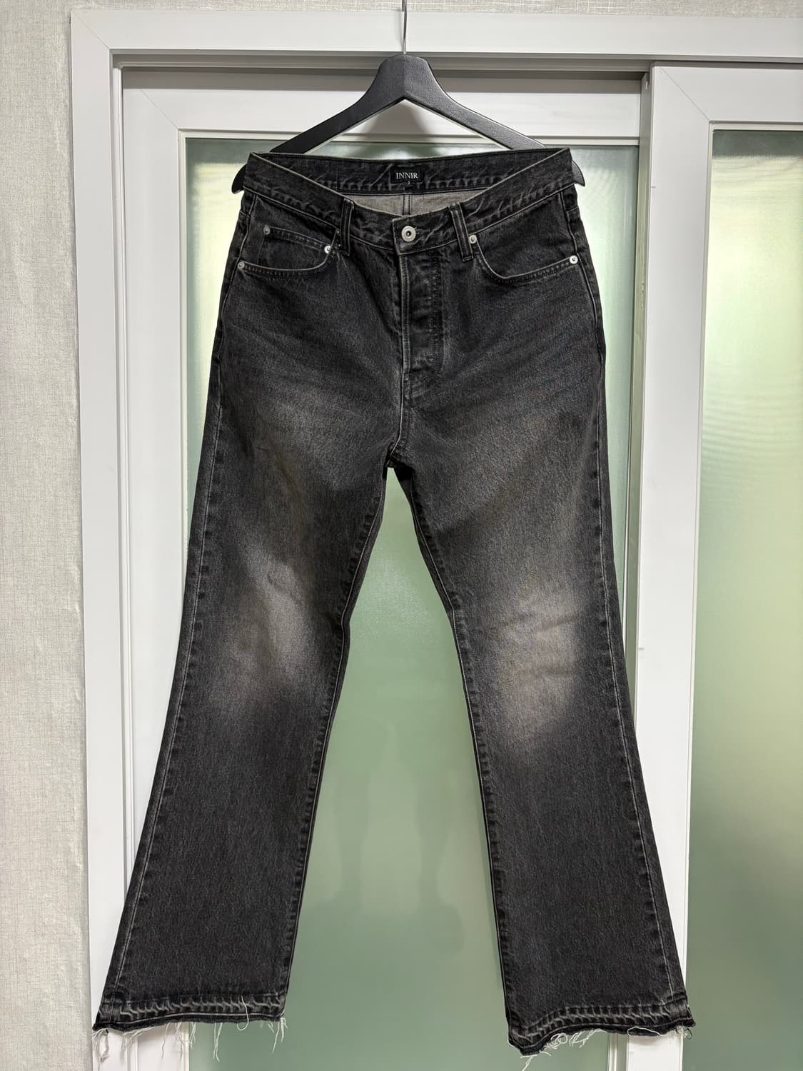 252 RELAXED FLARE DENIM JEANS 이니어 innir 상품이미지2