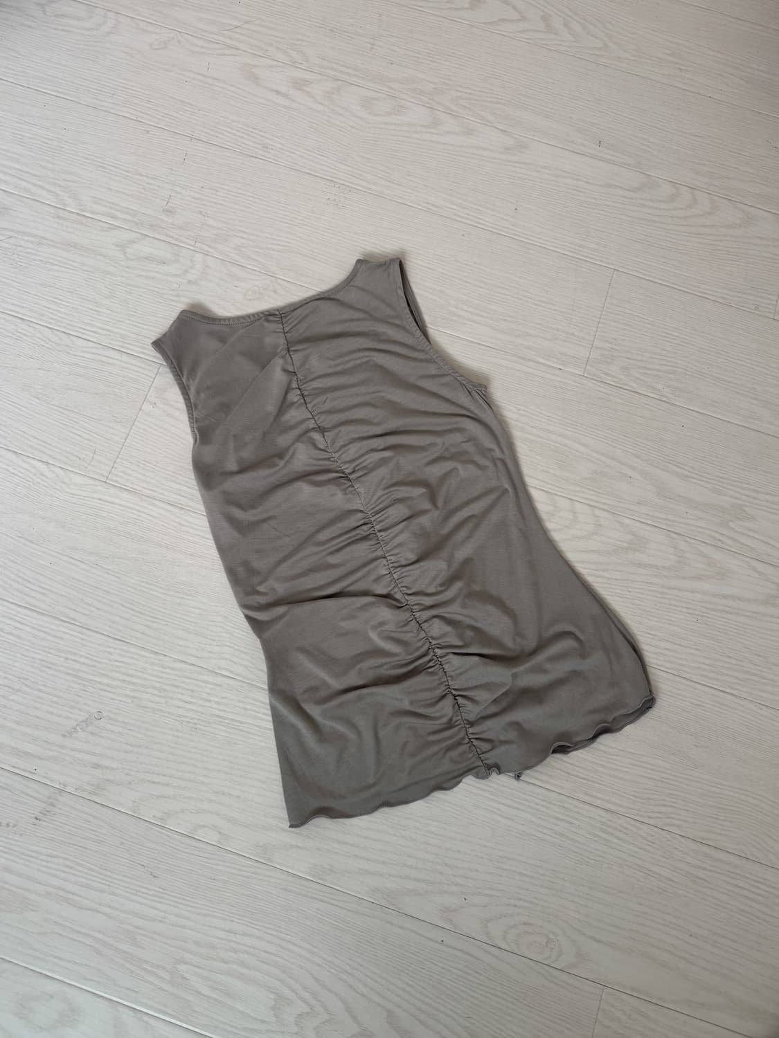 셔링 슬리브리스 상품이미지5