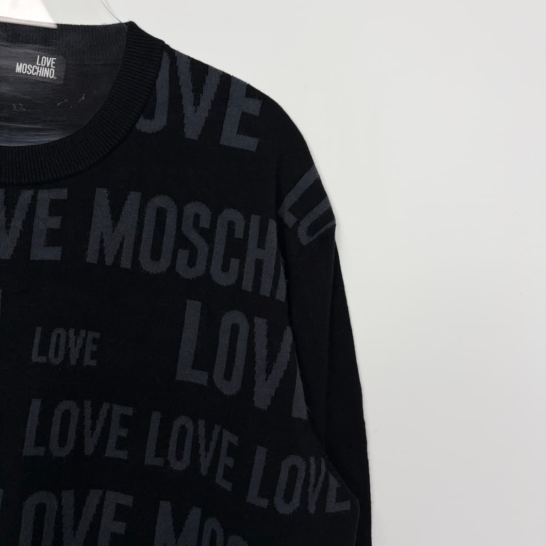 Moschino 모스키노 패턴 니트 티셔츠 상품이미지4