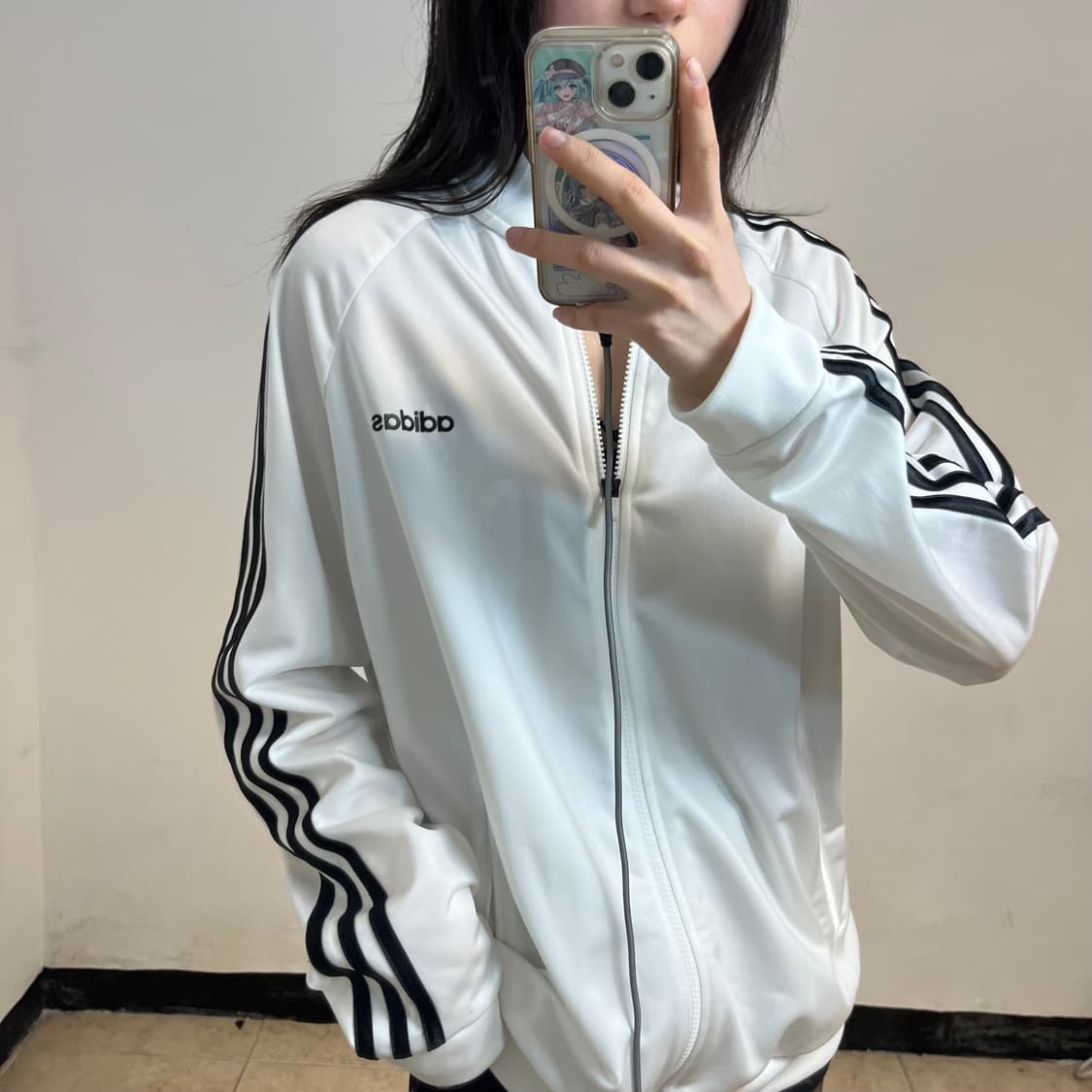 Adidas white jersey 상품이미지3