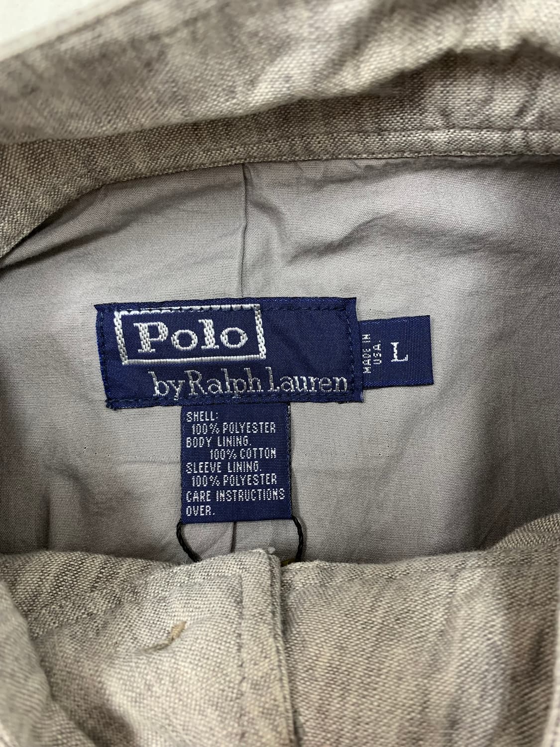 폴로 그레이 바이커 블루종 #719 상품이미지4