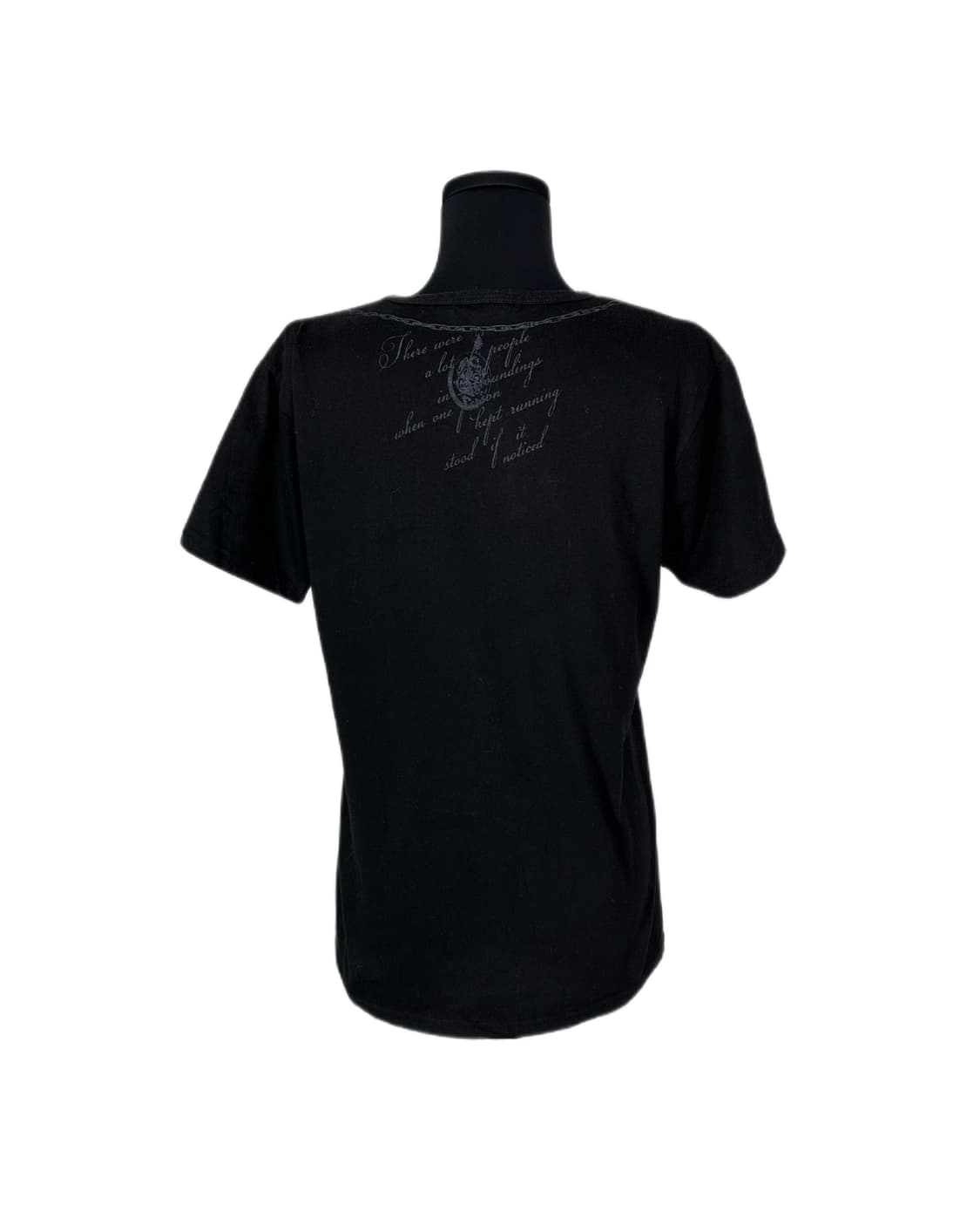 punk lettering printing t-shir 상품이미지5