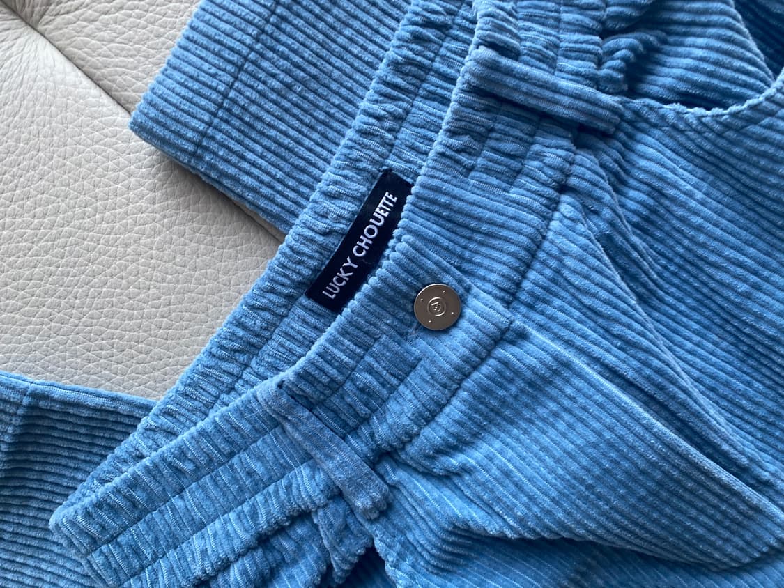 럭키슈웨뜨 코듀로이 와이드 팬츠 상품이미지1