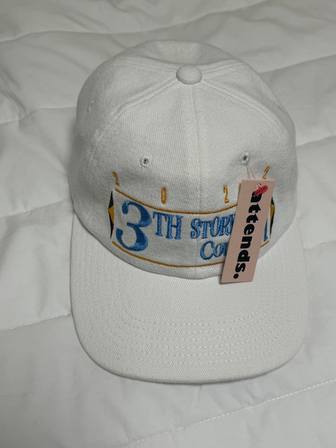 어텐즈 retro cap white 상품이미지2