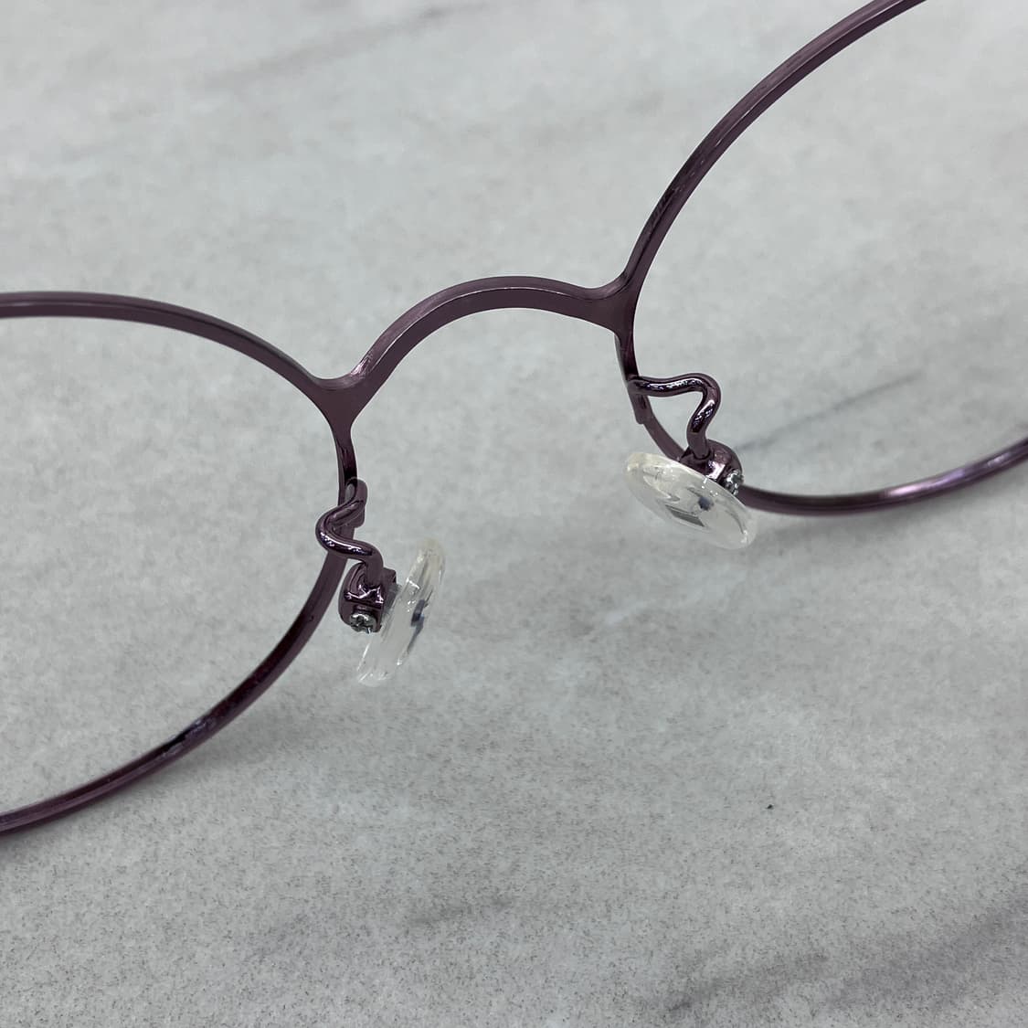 C50 PBL 라일락 라운드 역산각 메탈테 안경(Kids) 상품이미지4