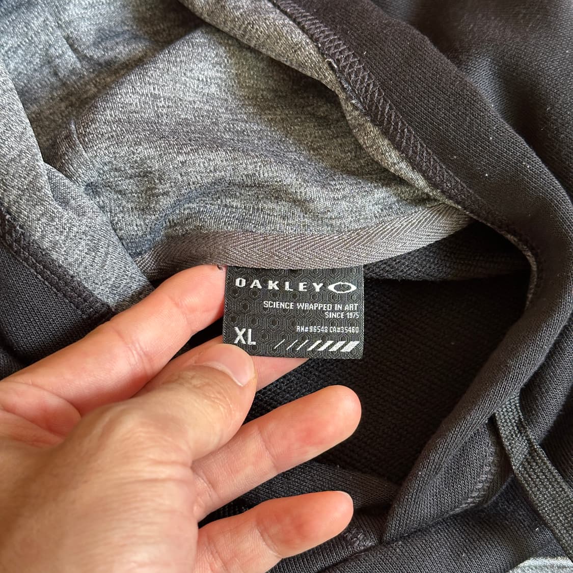 Oakley dwr black out hoodie 상품이미지8