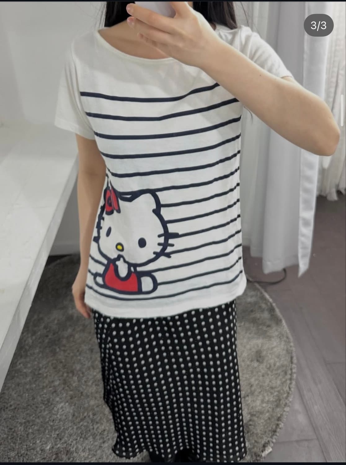 ut hello kitty printing top 상품이미지3