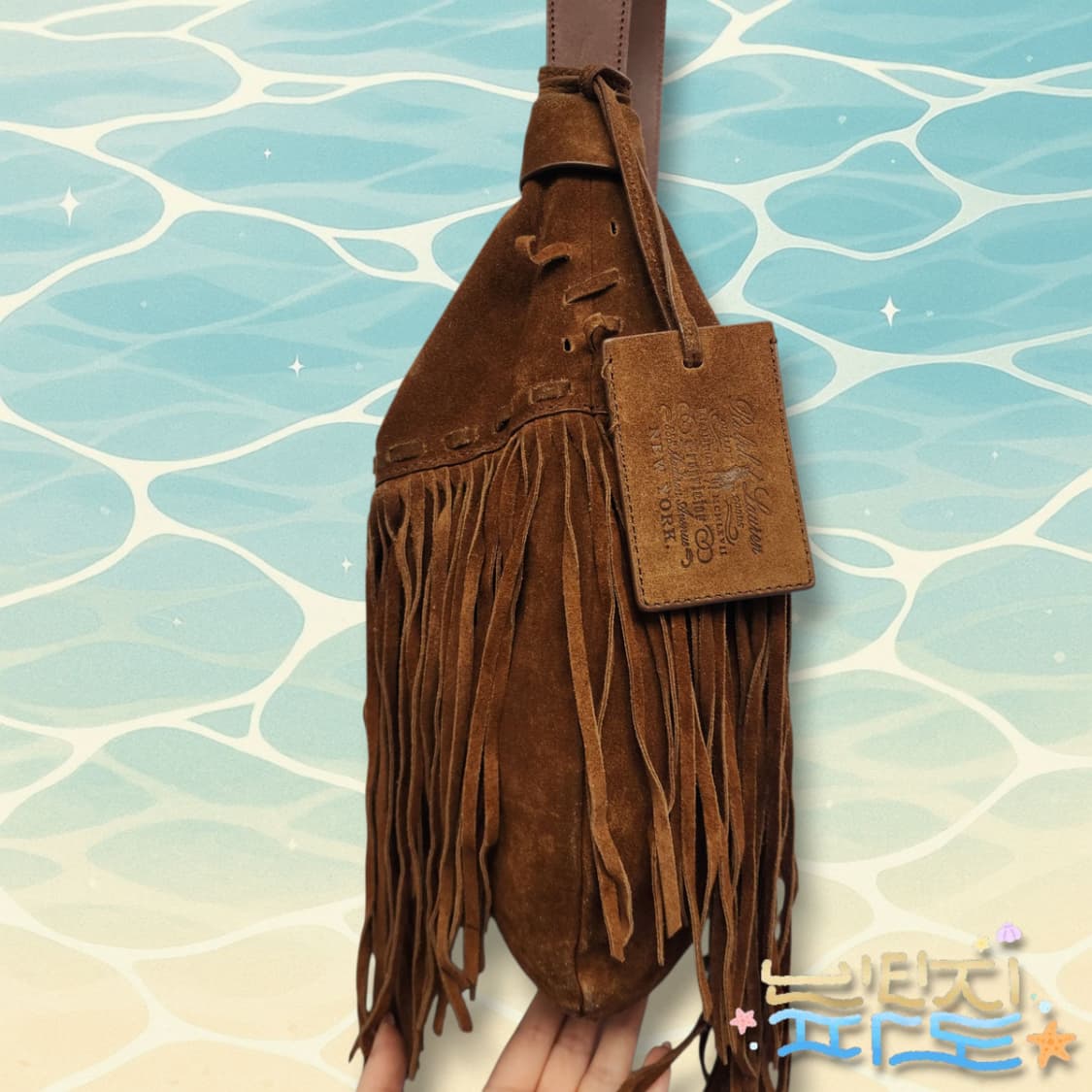 Polo Ralph Lauren 보헤미안 프린지 웨스턴 숄더 크로스백 상품이미지3