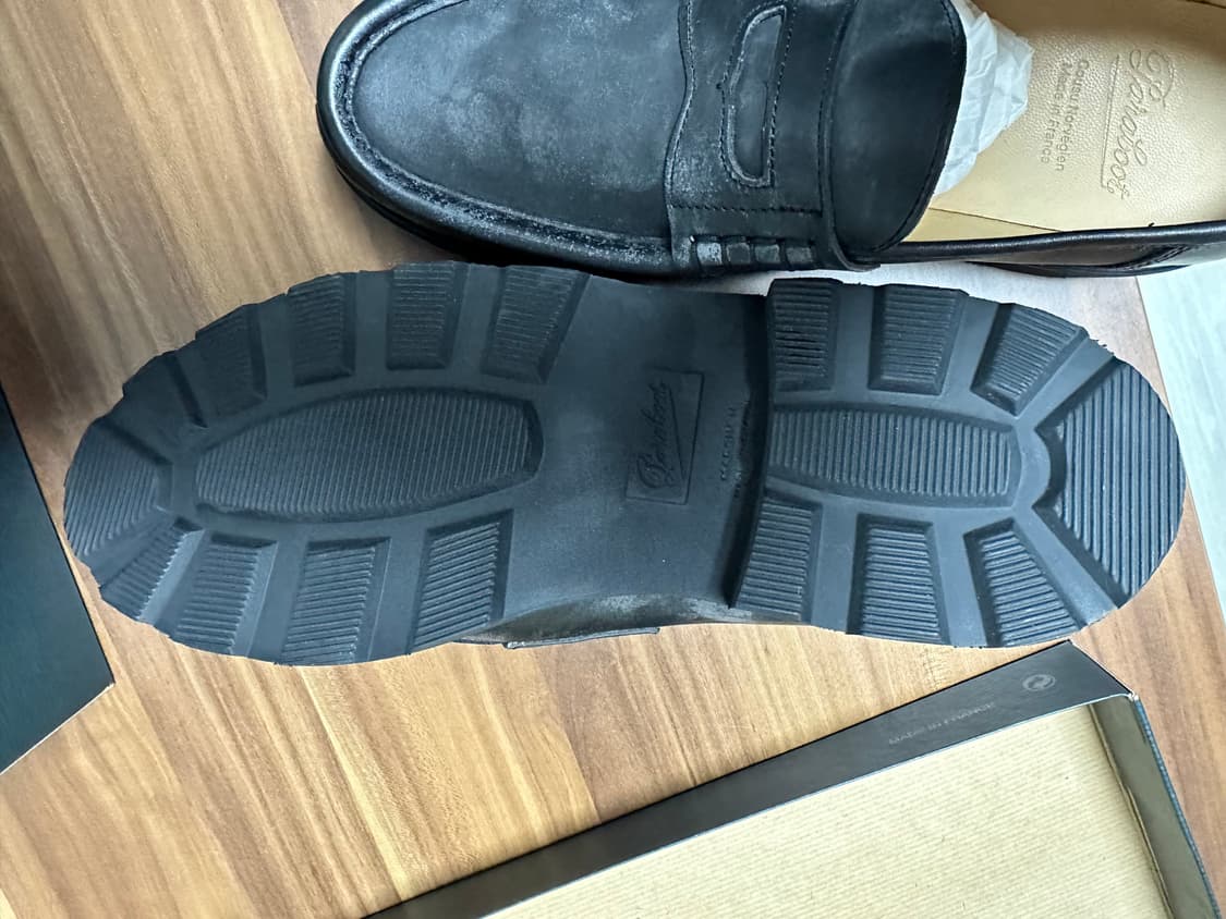 파라부트 레임스 UK 7.5 블랙 새상품 상품이미지5