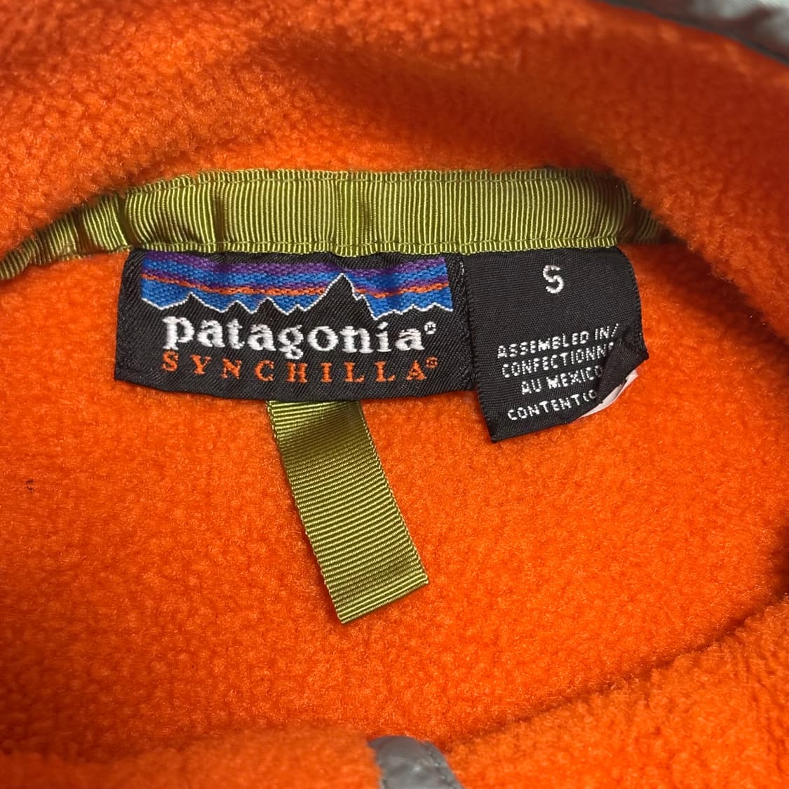 🇲🇽90s 파타고니아 신칠라 오렌지 상품이미지4