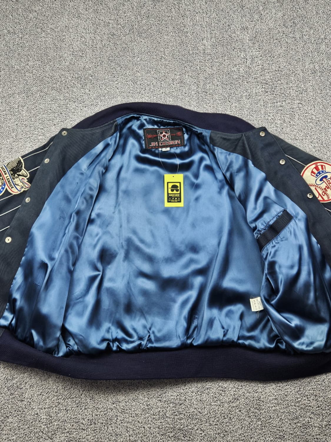 USA JH디자인 1999챔피언 뉴욕양키스 바시티자켓 (M)/ 10183 상품이미지9