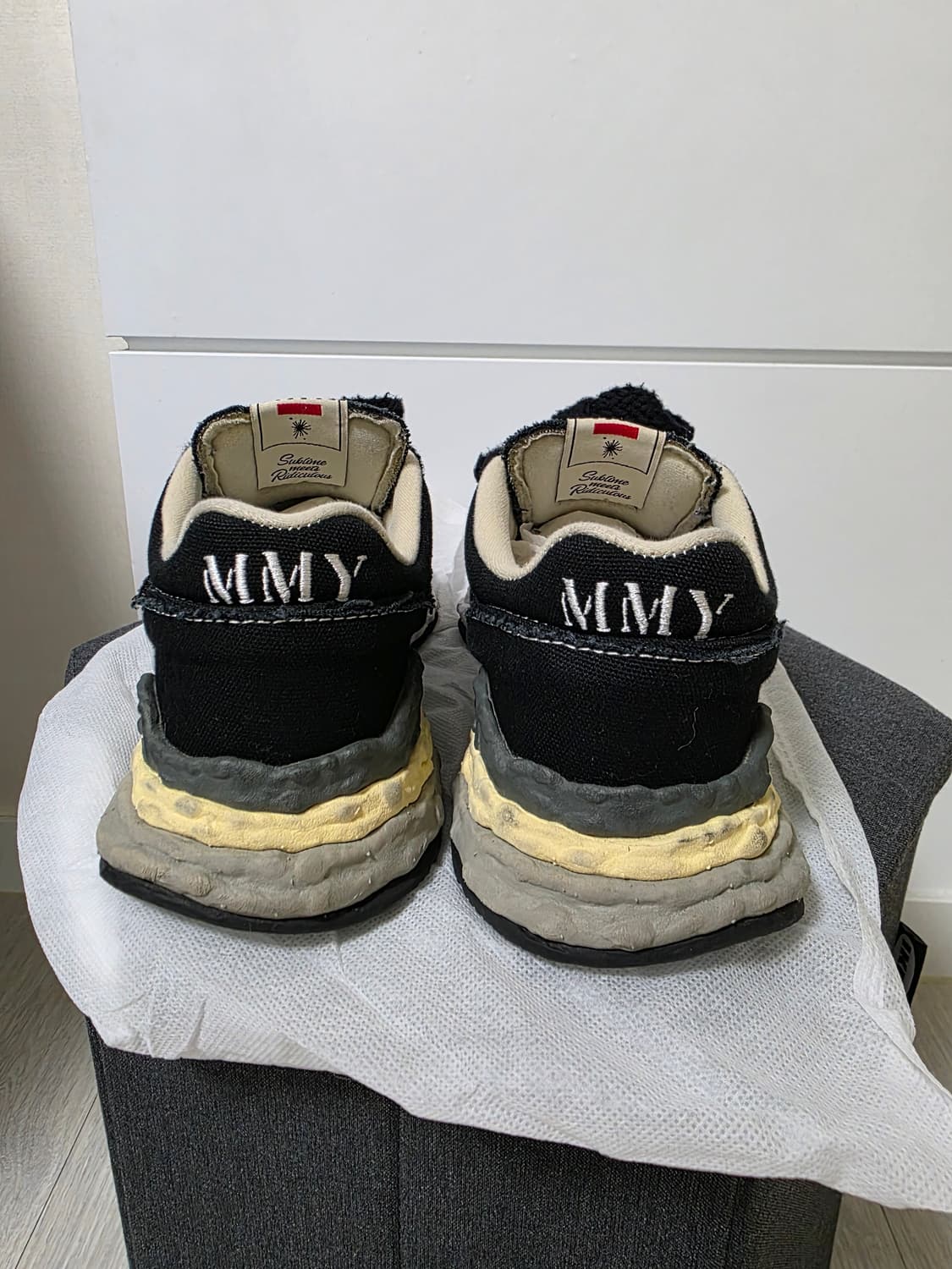 메종 미하라 야스히로 죠지 운동화 블랙  상품이미지3