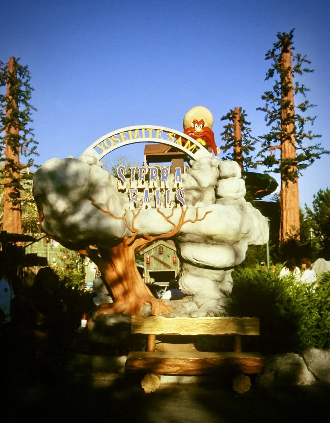 90's 식스플래그 어트랙션 네이비 셔츠 상품이미지4