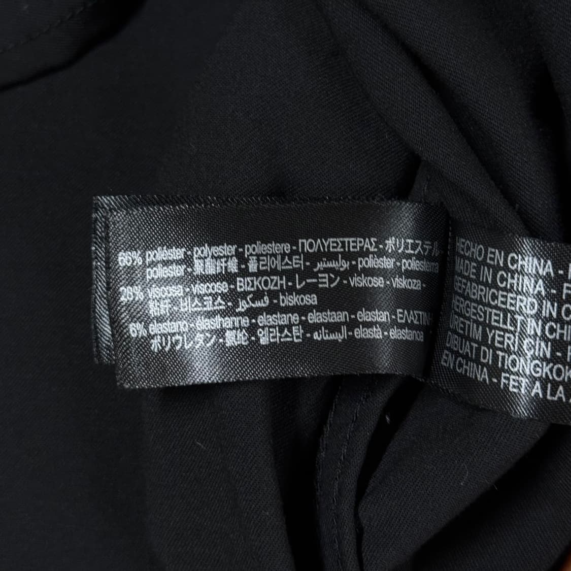 ZARA 자라 비스코스 여름 스티치 반팔 셔츠 남방 상품이미지6
