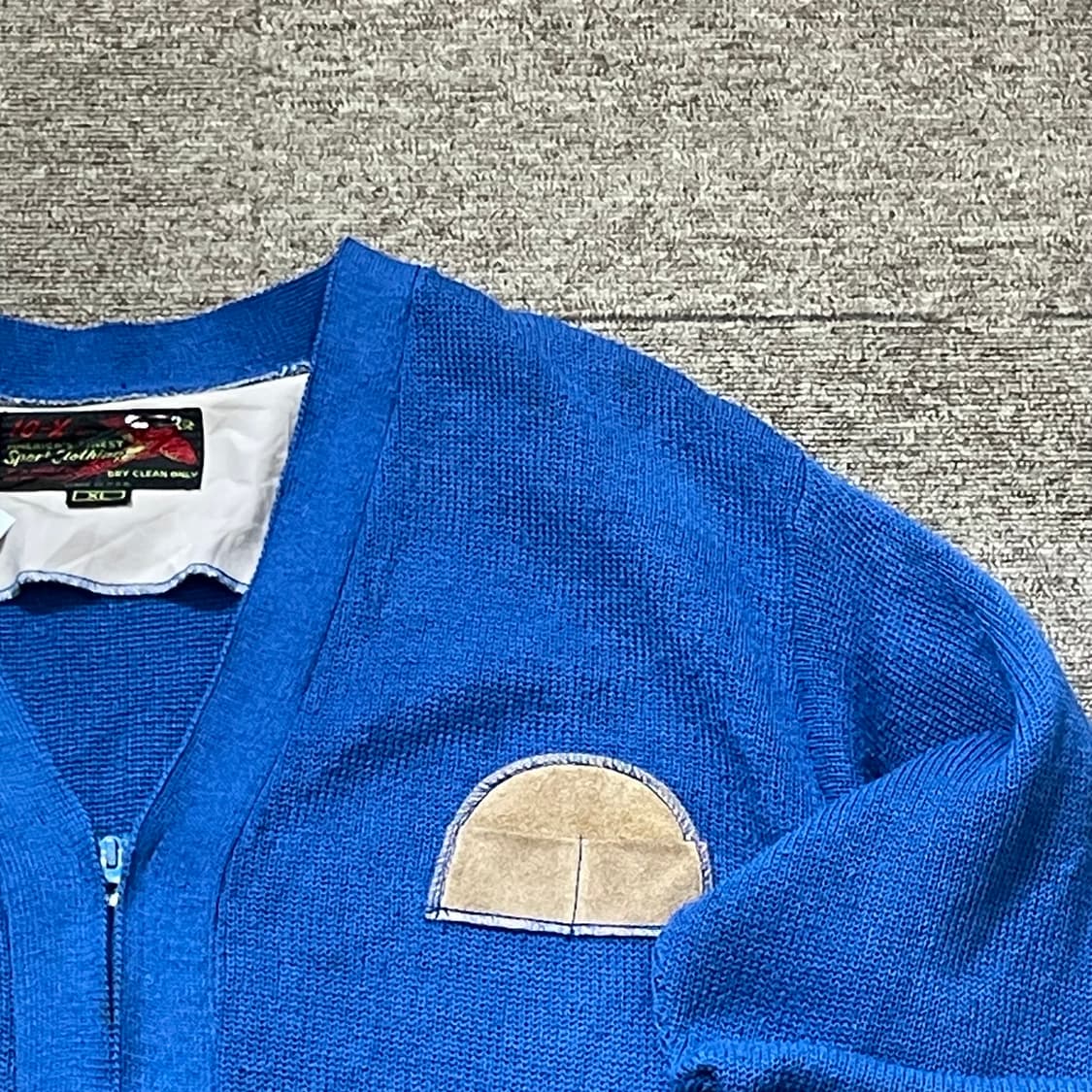 (XL) USA Kandel 블루 슈팅 가디건 상품이미지4