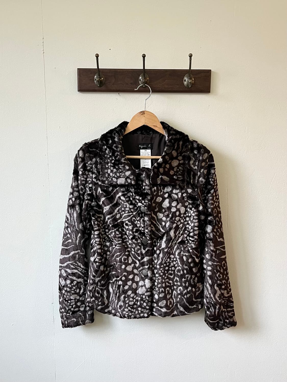 Agnes B 페이블리 퍼자켓 상품이미지2