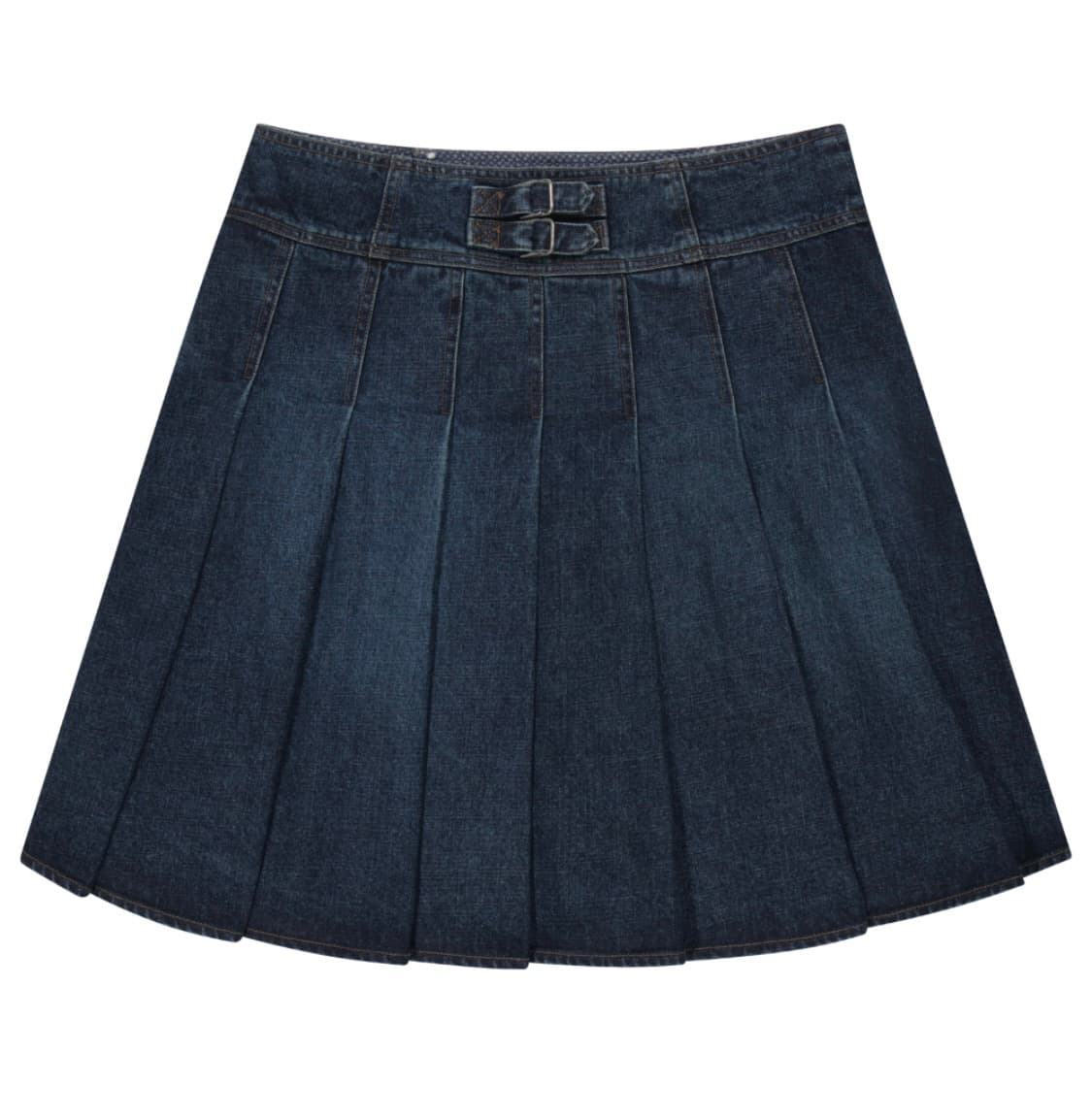 코이세이오 데님 스커트 DEEP DENIM PLEATS SKIRT 상품이미지2