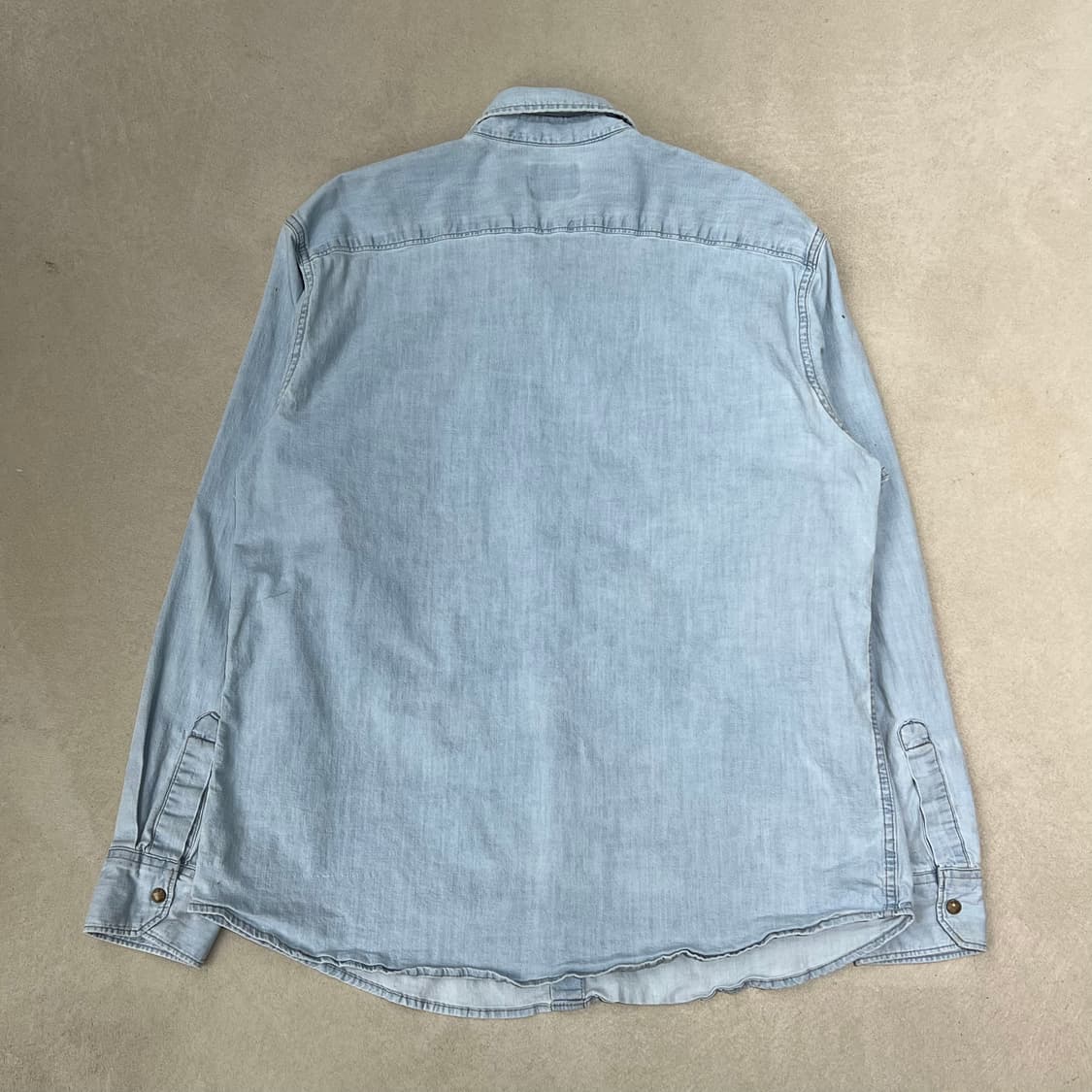 랭글러 투포켓 데님셔츠 s08859 상품이미지2