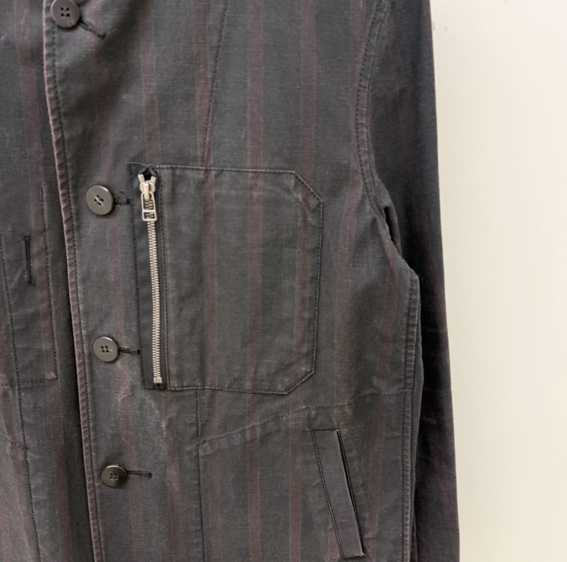 이세이미야케 맨 스트라이프 리버시블 자켓 상품이미지4