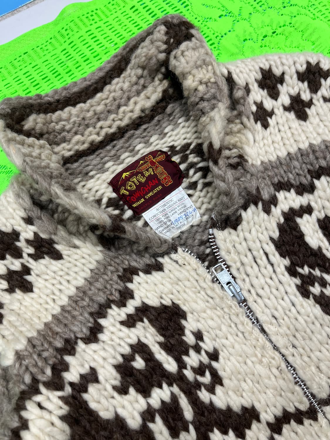 코위찬 (캐네디언스웨터) made in Canada 상품이미지2
