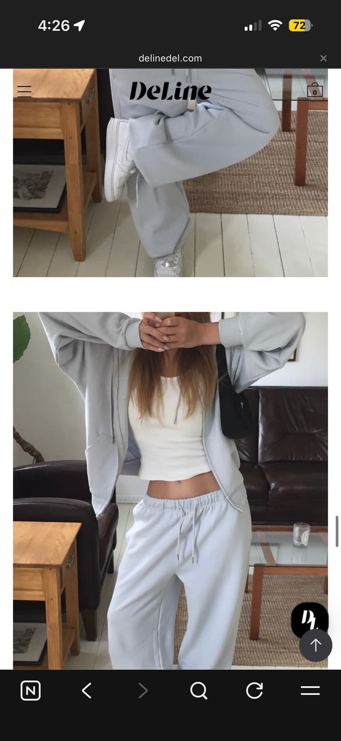 Layer 레이어 도매택 핀터 파스텔 후드집업 상품이미지4