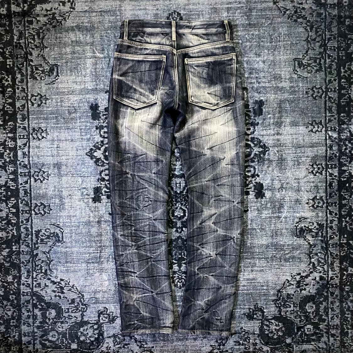 Y2K Mood Indigo Washed Pants 상품이미지5