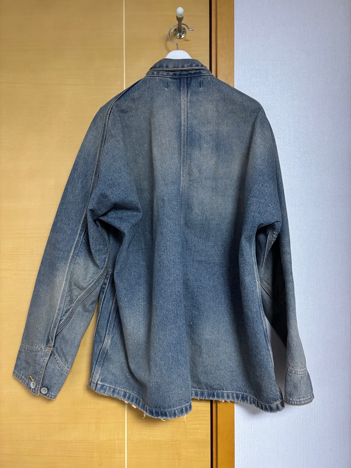 다이리쿠 데님 커버올 자켓 M DAIRIKU 상품이미지7