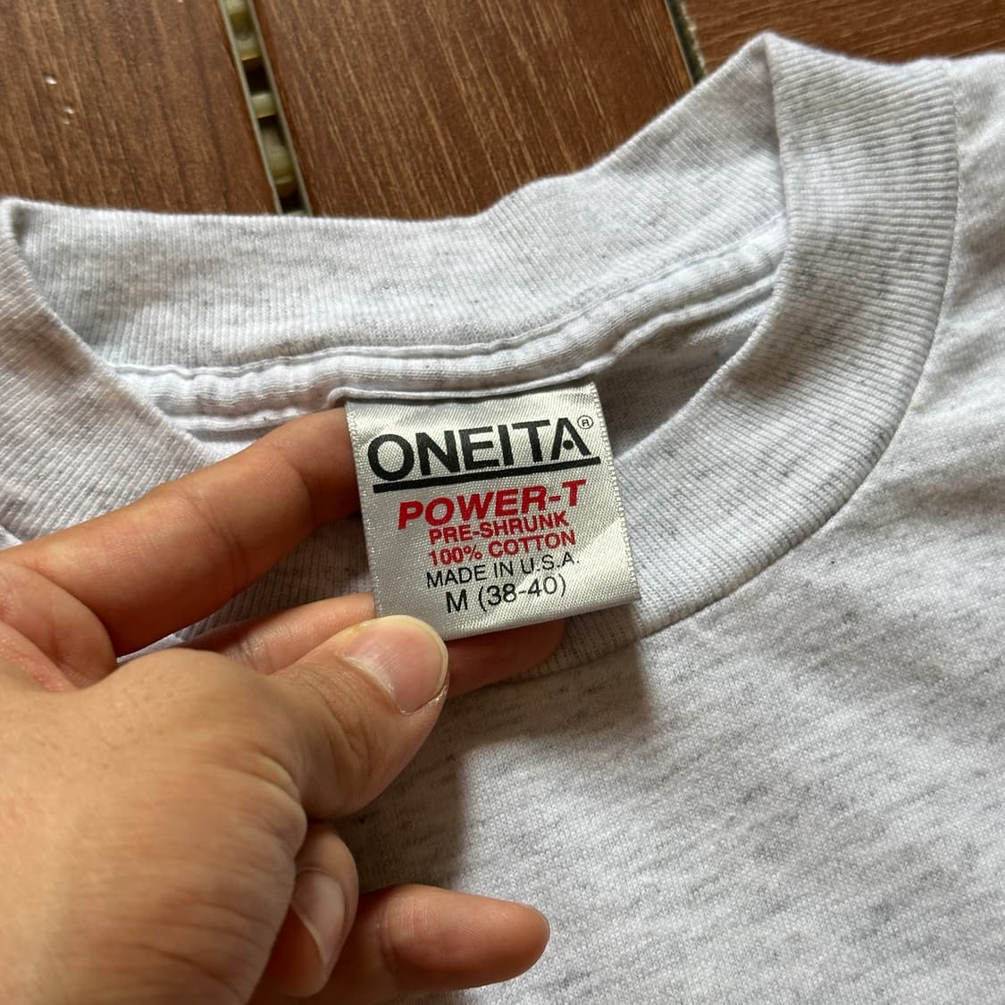 90’s Oneita usa vintage 1/2 tee 상품이미지6