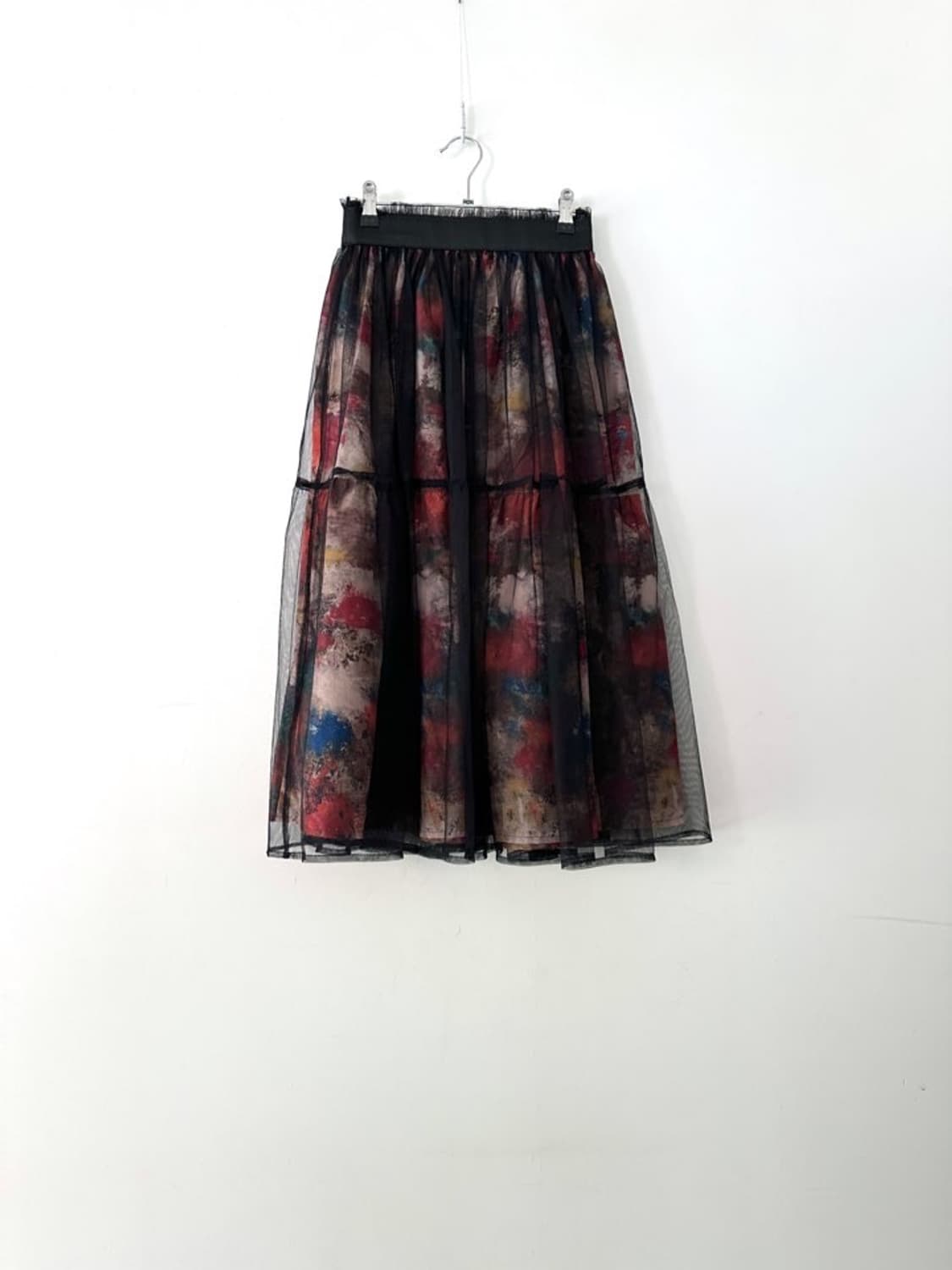 Museum printing tulle skirt 상품이미지1