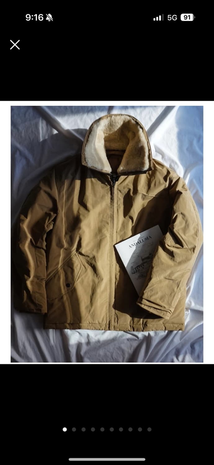 새상품 에피그램 숏다운 점퍼 L 남성패딩 상품이미지1