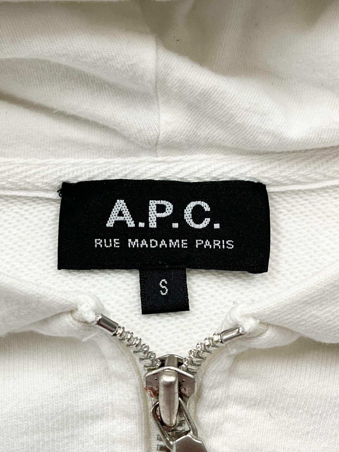 아페쎄 22f/w 로고 집 후디 상품이미지6