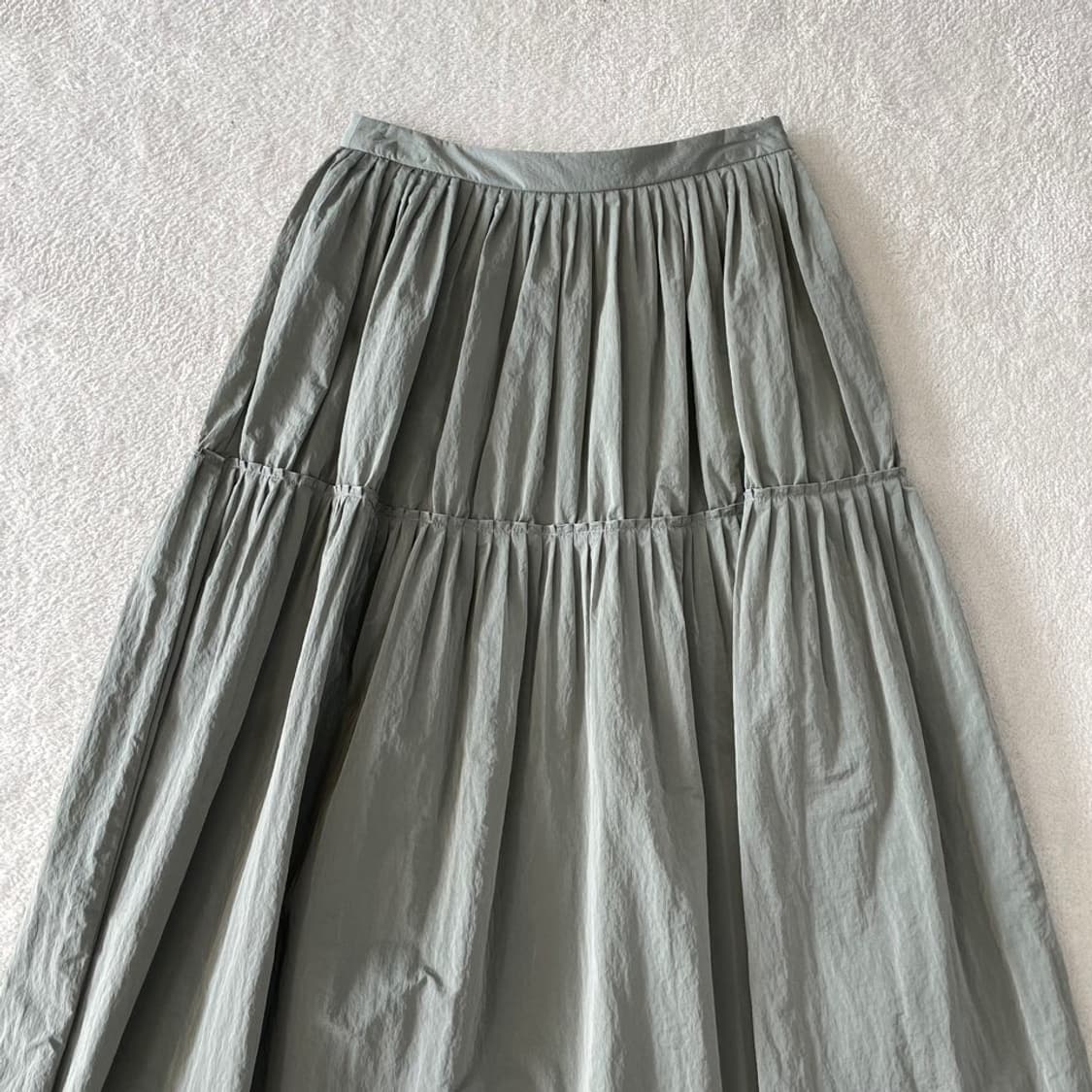 [S] DKNY 한섬 여성 나일론 치마 롱스커트 상품이미지2
