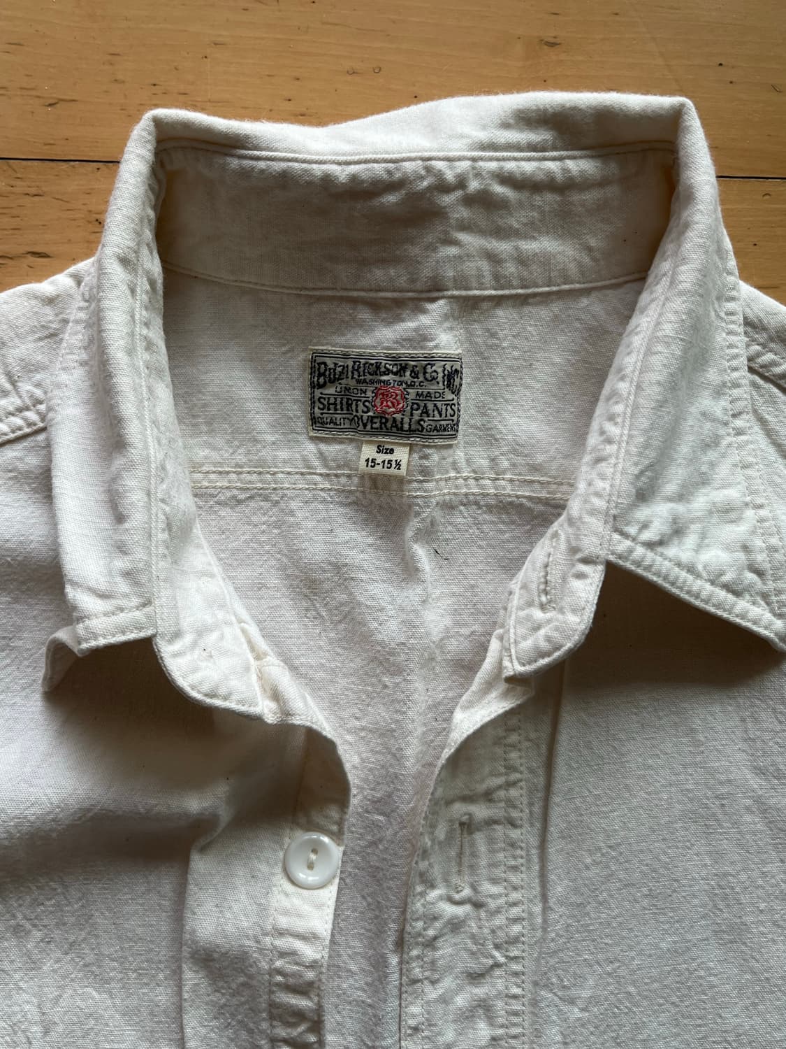 버즈릭슨 샴브레이 15-15 1/2 상품이미지2