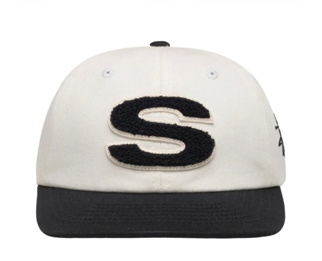 스투시 내추럴 볼캡 화이트 상품이미지1