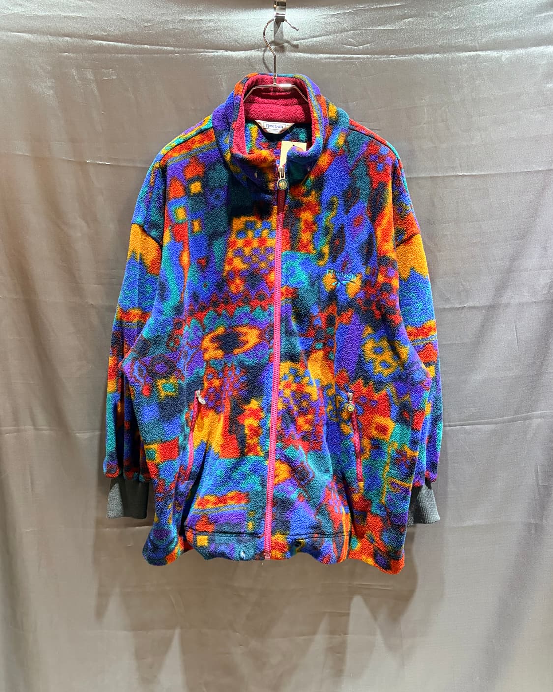 L 리복 90s 컬러 퍼즐 플리스 자켓 상품이미지2