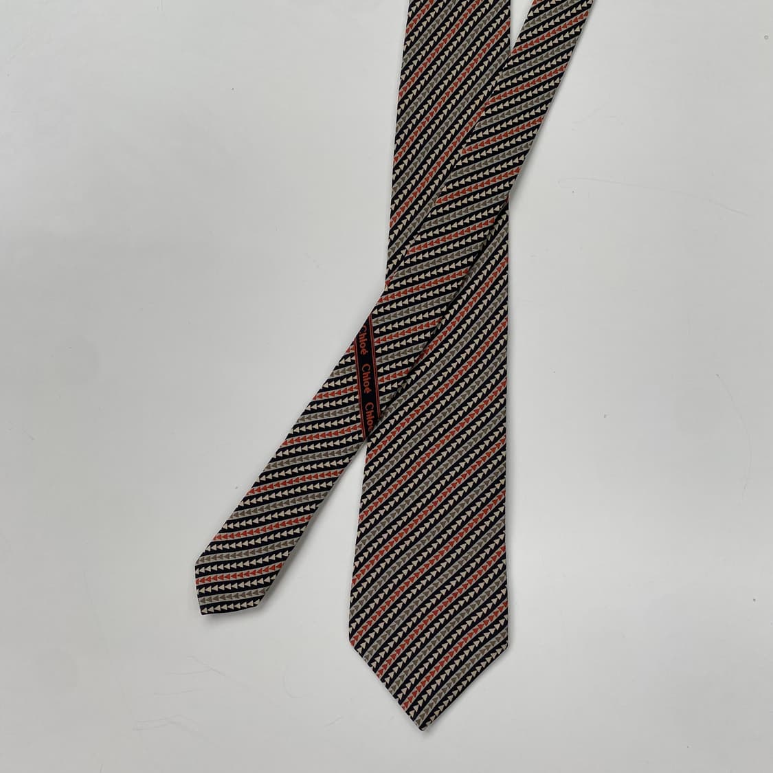 끌로에(chloe) 명품 정품 넥타이 7.6cm 상품이미지2