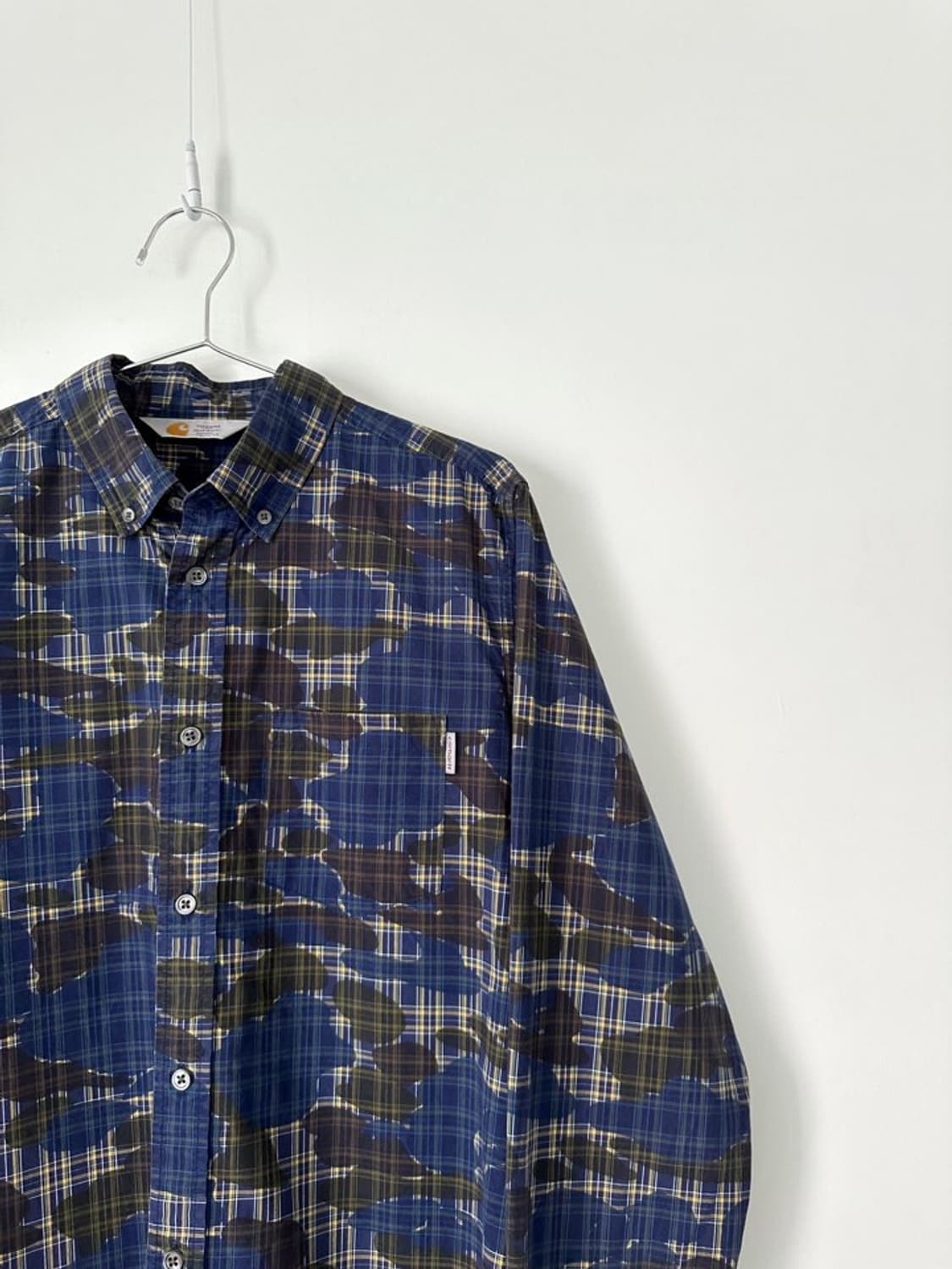 CARHARTT WIP ls foster shirt / blue 상품이미지3