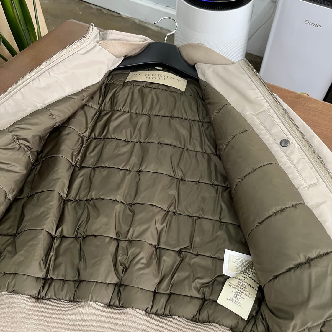 버버리 브릿  봄버 자켓 M  상품이미지7