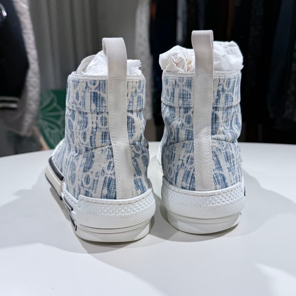 42 / 디올 B23 오블리크 하이탑 데님 스니커즈 상품이미지3