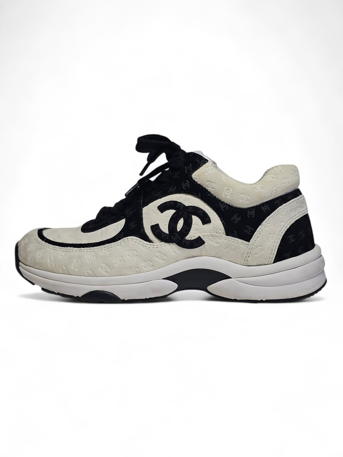 샤넬 CC로고 프린티드 스니커즈 상품이미지5