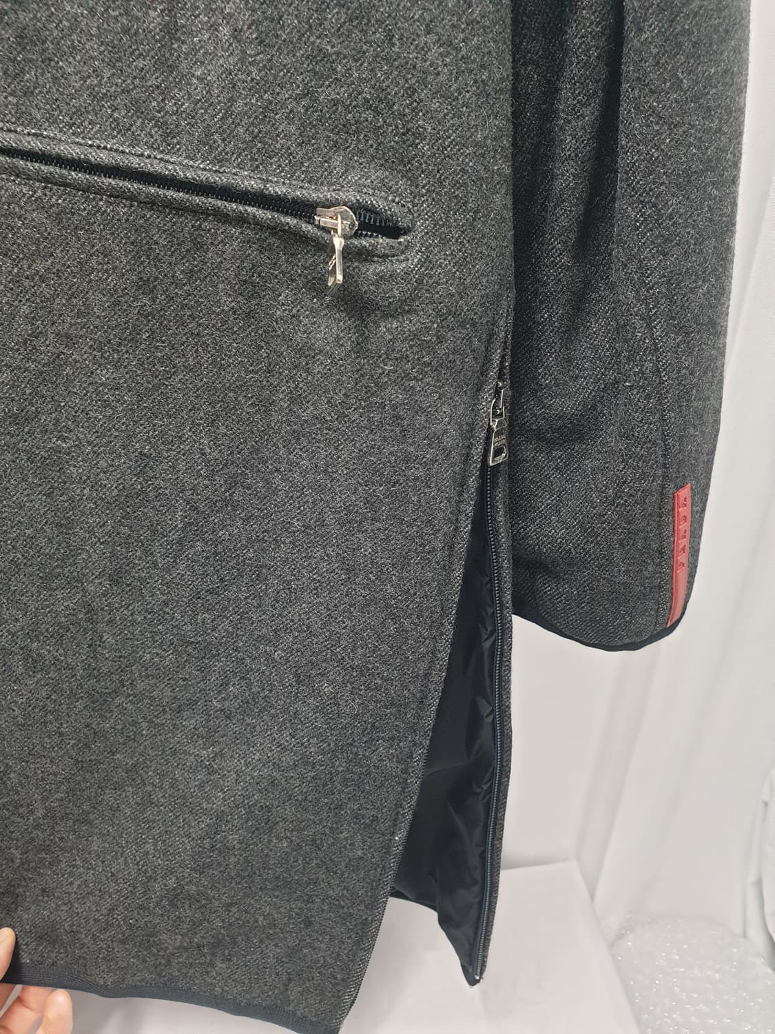 1990s-2000s 프라다 버진울 코트 52 상품이미지5