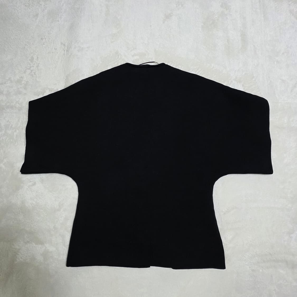 (S)여성 자라 반팔 금장 가디건 상품이미지4