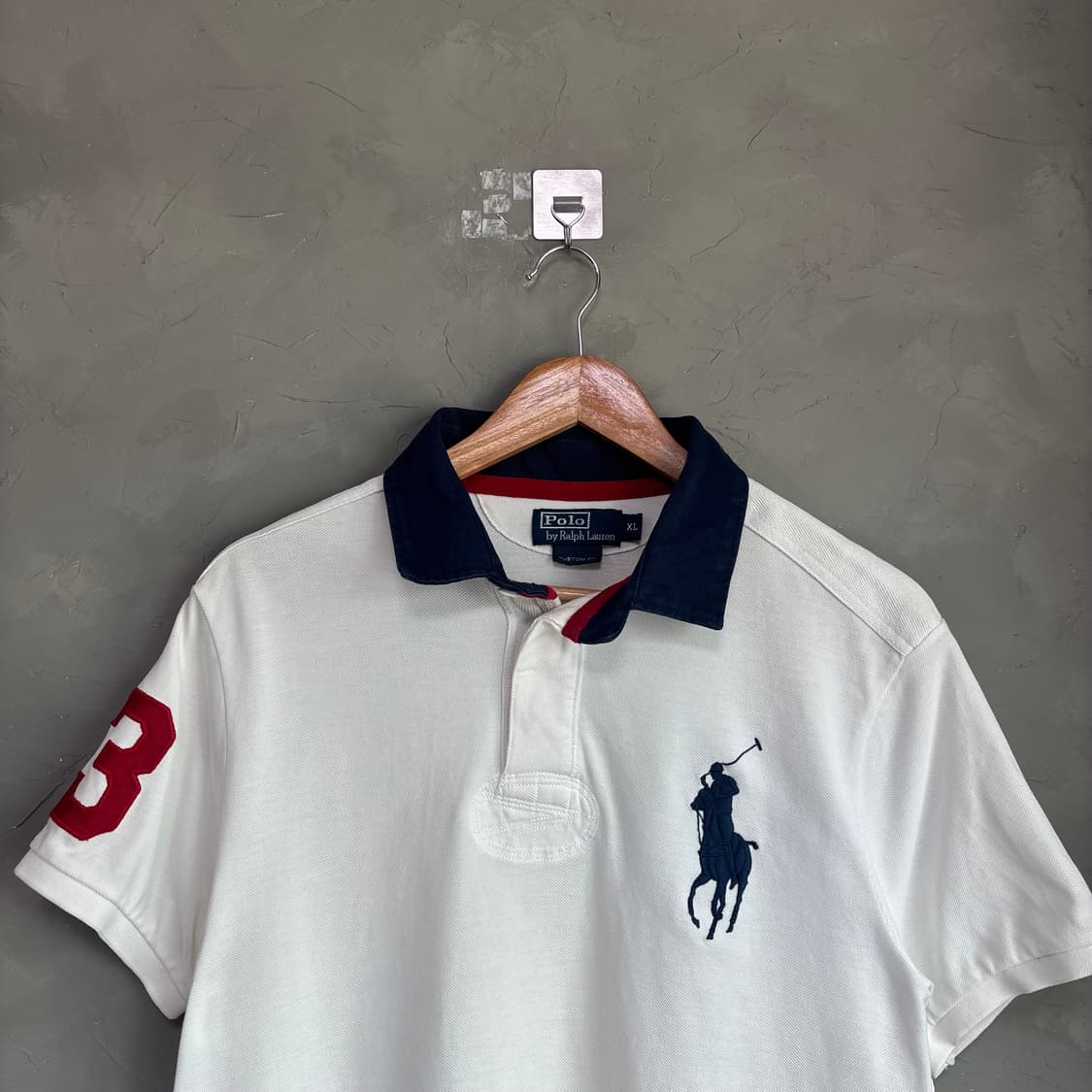 폴로 랄프로렌 빅포니 카라티 화이트 상품이미지2