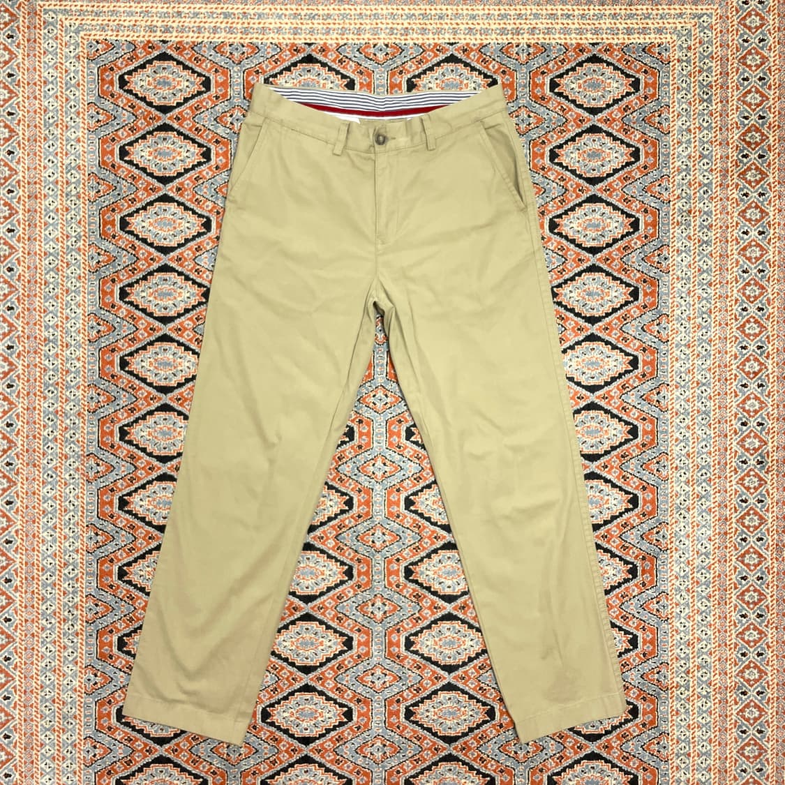 타미힐피거 베이지 아카데미 클래식 치노팬츠 남성32/30 상품이미지1