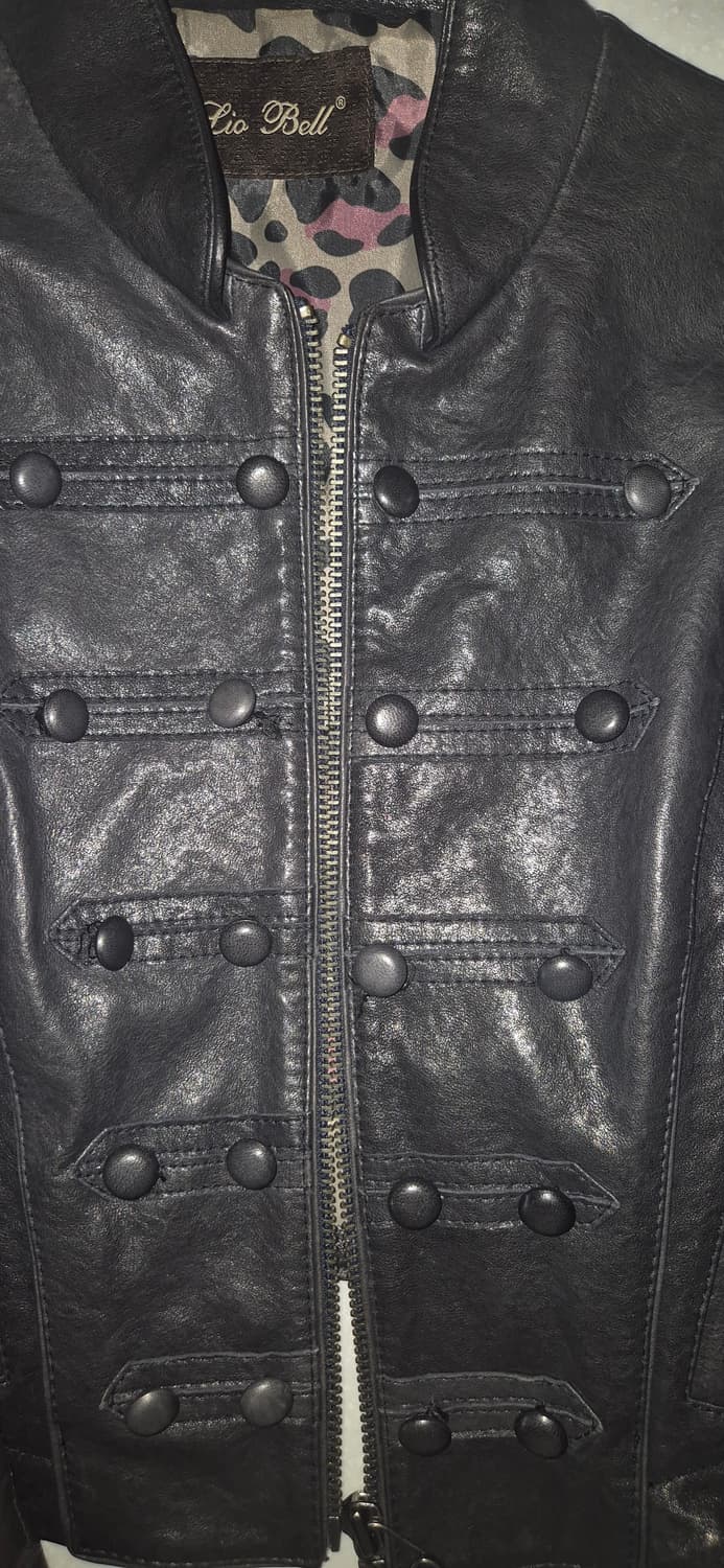 리오벨 램스킨 나폴레옹 레더재킷 상품이미지4