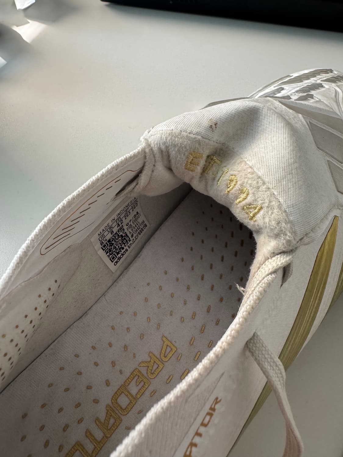 [265] 아디다스 프레데터 엘리트 텅 화이트 상품이미지8