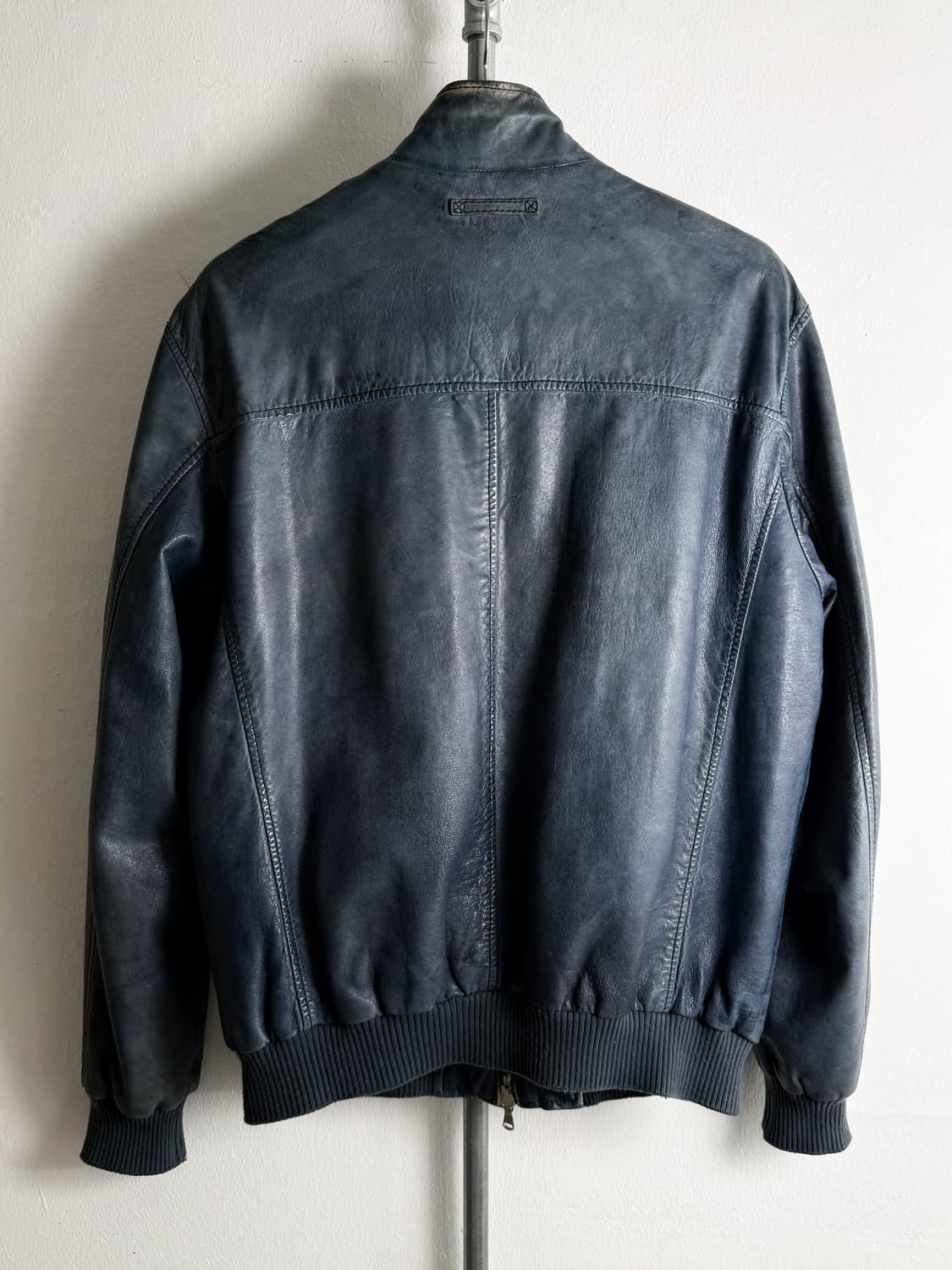  Torras Lambskin Leather Bomber Jacket 상품이미지6