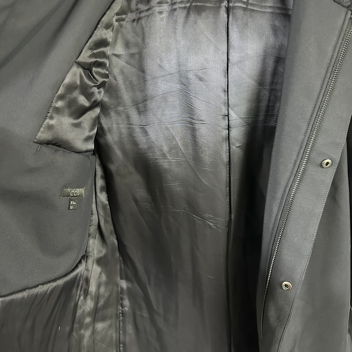 코스 패디드 후드 코트 상품이미지4